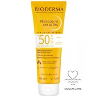 Bioderma Photoderm Lait Ultra Spf50+ Moisturising Lotion Sensitive Skin 200ml - Αντηλιακό Γαλάκτωμα Προσώπου, Σώματος Πολύ Υψηλής Προστασίας, Ιδανικό για το Ευαίσθητο Δέρμα