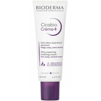 Bioderma Cicabio Creme+ Ultra-Repairing Soothing Cream 40ml - Επανορθωτική Καταπραϋντική Κρέμα που Βελτιστοποιεί την Διαδικασία Επούλωσης