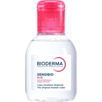 Bioderma Sensibio H2O Micellar Water Travel Size 100ml - Μικυλλιακό Νερό Καθαρισμού & Ντεμακιγιάζ Προσώπου - Ματιών για Ευαίσθητες Επιδερμίδες