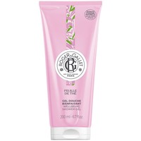 Roger & Gallet Feuille de The, Wellbeing Shower Gel 200ml - Ενυδατικό, Αναζωογονητικό Αφρόλουτρο με Άρωμα Μαύρου Τσαγιού