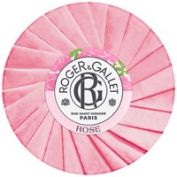 Roger & Gallet Rose Perfumed Soap Bar 100gr - Γυναικείο Αναζωογονητικό Φυτικό Σαπούνι Σώματος με Άρωμα Τριαντάφυλλο