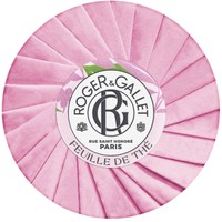 Roger & Gallet Feuille de The Perfumed Soap Bar 100g - Γυναικείο Αναζωογονητικό Φυτικό Σαπούνι Σώματος με Χαλαρωτικό Άρωμα Τσαγιού Κεϋλάνης