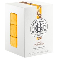 Roger & Gallet Πακέτο Προσφοράς Bois d'Orange Wellbeing Soap Bars 3x100g - Αναζωογονητικό Φυτικό Σαπούνι Σώματος με Άρωμα Άνθους Πορτοκαλιάς