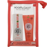 Roger & Gallet Πακέτο Προσφοράς Fleur de Figuier Water Perfume 30ml & Δώρο Wellbeing Shower Gel 50ml & Τσαντάκι (Travel Size) - Γυναικείο Άρωμα & Αφρόλουτρο με Θερμή Συμφωνία Πολτού Σύκου