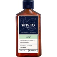 Phyto Volume Shampoo - 500ml - Σαμπουάν για Λεπτά Μαλλιά που Χαρίζει Όγκο & Λάμψη