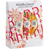 Roger & Gallet Promo Hand Cream Trio Gingembre Rouge 30ml & Rose 30ml & Bois d' Orange 30ml - Κρέμες Χεριών με Άρωμα Τζίντζερ & με Αιθέριο Έλαιο Τριαντάφυλλου & με Κοκτέιλ Φρέσκων Εσπεριδοειδών