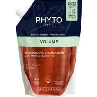 Phyto Volume Shampoo - 750ml Refill - Ανταλλακτικό Σαμπουάν για Λεπτά Μαλλιά που Χαρίζει Όγκο & Λάμψη