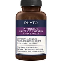 Phyto Phytocyane 84caps - Συμπλήρωμα Διατροφής Βιταμινών, Μετάλλων, Αμινοξέων & Εκχυλίσματος Σταφυλιού για την Αντιμετώπιση της Προοδευτικής Τριχόπτωσης