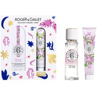 Roger & Gallet Promo Feuille de Thé Eau Parfumée Bienfaisante 30ml & Hand Cream 30ml - Γυναικείο Άρωμα & Κρέμα Χεριών Εμπλουτισμένα με Λεμόνι Καλαβρίας, Μαύρο Τσάι Κεϋλάνης & Σανδαλόξυλο