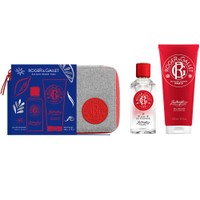 Roger & Gallet Promo Jean-Marie Farina Eau de Cologne 100ml & Shower Gel 200ml & Δώρο Νεσεσέρ 1 Τεμάχιο - Γυναικείο Άρωμα & Αφρόλουτρο με Λεμόνι, Πορτοκάλι, Petit Grain, Λεβάντα & Δενδρολίβανο