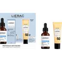 Lierac Promo Protocole Anti-Dark Spot Control Serum 30ml & Δώρο Sunissime The Velvety Sun Fluid Spf50+, 30ml - Ορός που Διορθώνει & Προλαμβάνει την Εμφάνιση των Κηλίδων & Λεπτόρρευστο Βελούδινο Αντηλιακό Προσώπου Πολύ Υψηλής Προστασίας