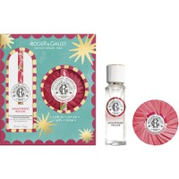 Roger & Gallet Promo Gingembre Rouge Wellbeing Fragrant Water 30ml & Δώρο Perfumed Soap Bar 100g - Γυναικείο Πικάντικο Άρωμα Εμπλουτισμένο με Εκχύλισμα Τζίντζερ & Γυναικείο Αναζωογονητικό Φυτικό Σαπούνι Σώματος με Άρωμα Τζίντζερ