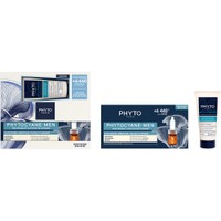 Phyto Promo Phytocyane Anti-Hair Loss Treatment for Men 12vialsx3,5ml & Δώρο Men Anti-Hair Loss Shampoo 100ml - Θεραπεία Κατά της Έντονης Ανδρικής Τριχόπτωσης & Αραίωσης των Μαλλιών Λόγω Κληρονομικότητας ή Γήρανσης & Αναζωογονητικό Σαμπουάν Κατά της Τριχόπτωσης για Άνδρες