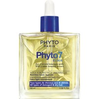 Phyto 7 Elixir Universal Enhansing Oil 100ml - Ανάλαφρο Έλαιο για Καταστραμμένα & Ξηρά Μαλλιά που Χαρίζει Θρέψη, Απαλότητα & Μεταξένια Υφή Χωρίς να τα Βαραίνει
