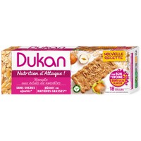 Dukan Nutrition d' Attaque Biscuits Aux Eclats de Noisettes 18 Τεμάχια - Μπισκότα Βρώμης με Γεύση Φουντούκι
