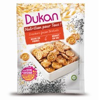 Dukan Nutrition Pour Tous Crackers Facon Bretzels 100gr - Αλμυρά Pretzels Βρώμης