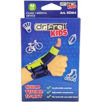 Dr. Frei Kids Child Thump Splint 1 Τεμάχιο, Κωδ KD814 - Medium - Παιδικός Νάρθηκας Αντίχειρα Αμφιδέξιος με Υφασμάτινη Αυτοκόλλητη Επιφάνεια για Καλύτερη Εφαρμογή & Κράτημα