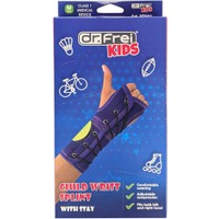 Dr. Frei Kids Child Wrist Splint With Stay 1 Τεμάχιο, Κωδ KD852 - Medium - Παιδικός Νάρθηκας Καρπού με Αφαιρούμενο Άκαμπτο Στήριγμα