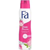 Fa Pink Passion 48h Deodorant Pink Rose Scent 150ml - Αποσμητικό Spray με Άρωμα Ροζ Τριαντάφυλλο Χωρίς Άλατα Αλουμινίου για Προστασία Έως & 48 Ώρες