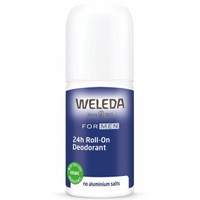 Weleda for Men 24hr Roll On Deodorant 50ml - Ανδρικό Αποσμητικό Roll-On 24ωρης Προστασίας με Φυσικά Αιθέρια Έλαια, Χωρίς Άλατα Αλουμινίου