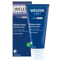 Weleda for Men Shaving Cream 75ml - Ανδρική Κρέμα Ξυρίσματος με Απαλή Σύνθεση για Βελούδινο & Άνετο Ξύρισμα