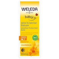 Weleda Baby Calendula Weather Protection Balm 30ml - Κρέμα Καλέντουλας για Προστασία από το Κρύο για Μωρά & Παιδιά
