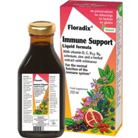 Floradix Immune Support Liquid Formula 250ml - Συμπλήρωμα Διατροφής Εκχυλίσματος Φυτών Πλούσιο σε Βιταμίνες για Ενίσχυση του Ανοσοποιητικού