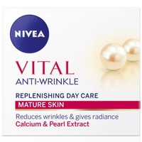 Nivea Vital Anti-Wrinkle Replenishing Day Cream 50ml - Αντιρυτιδική Κρέμα Ημέρας για Αναδόμηση