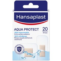 Hansaplast Aqua Protect Sterile Strips 20 Τεμάχια - Αδιάβροχα Επιθέματα για την Κάλυψη & Προστασία Μικρών Πληγών