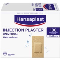 Hansaplast Injection Plaster Universal 19x40mm 100 Τεμάχια - Αδιάβροχα Αυτοκόλλητα Επιθέματα