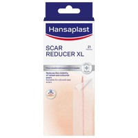 Hansaplast Scar Reducer XL 21 Τεμάχια - Διάφανα Επιθέματα για Θεραπεία Υπερτροφικών Ουλών & Χηλοειδών Μεγάλου Μεγέθους