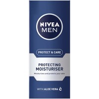 Nivea Men Protect & Care Protecting, Moisturizing Face Cream 75ml - Ανδρική Κρέμα Προσώπου με Αλόη για Άμεση Ενυδάτωση & Προστασία