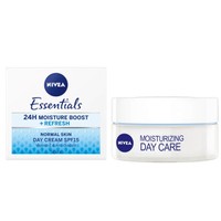 Nivea Moisturizing Day Cream Spf15 for Normal Skin 50ml - Ενυδατική Κρέμα Ημέρας με Αντηλιακή Προστασία, για Κανονική Επιδερμίδα