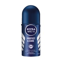 Nivea Men Protect & Care Roll on Deo 50ml - Ανδρικό Αποσμητικό σε Μορφή Roll on 48ωρης Προστασία Χωρίς Ερεθισμούς