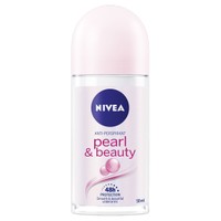Nivea Pearl & Beauty Anti Perspirant Roll on Deo 50ml - Γυναικείο Αποσμητικό για 48ωρη Αποσμητική Προστασία & Απαλή Περιποίηση Χωρίς Αιθυλική Αλκοόλη