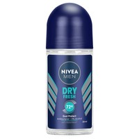Nivea Men Dry Fresh 72h Dual Protect Deo Roll-on 50ml - Ανδρικό Αποσμητικό 72ωρης Προστασίας Κατά του Ιδρώτα
