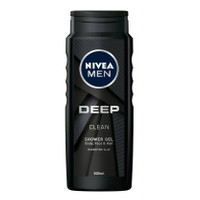 Nivea Men Deep Clean Shower Gel 500ml - Ανδρικό Αφρόλουτρο για Βαθύ Καθαρισμό & Ανανέωση