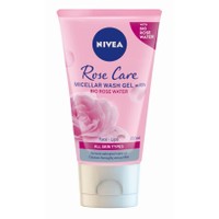 Nivea Micellar Wash Gel with Organic Rose Water 150ml - Τζελ Καθαρισμού Προσώπου με Ροδόνερο