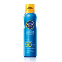 Nivea Sun Protect & Dry Touch Refreshing Mist Spf50, 200ml - Αντηλιακό Mist Προσώπου & Σώματος Υψηλής Προστασίας για Αίσθηση Αναζωογόνησης στο Δέρμα