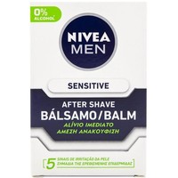 Nivea Men Sensitive Replenishing After Shave Balm 100ml - Καταπραϋντικό Βάλσαμο για Μετά το Ξύρισμα για Ερεθισμένη Επιδερμίδα & Άμεση Ανακούφιση Χωρίς Οινόπνευμα