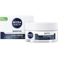 Nivea Men Sensitive Intensive Moisturising Face Cream 50ml - Ενυδατική & Καταπραϋντική Κρέμα Προσώπου για Άνδρες