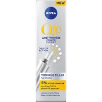 Nivea Q10 Anti-Wrinkle Expert Filler 15ml - Ορός Γεμίσματος Κατά των Ρυτίδων με Άμεσα Ορατά Αποτελέσματα