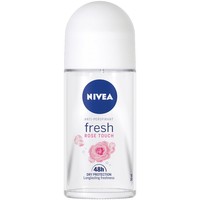Nivea Fresh Rose Touch Anti Perspirant Roll-on Deo 50ml - Γυναικείο Αποσμητικό για 48ωρη Αποσμητική Προστασία με Άρωμα Τριαντάφυλλο