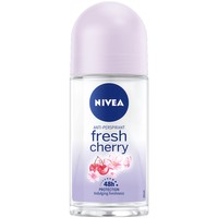 Nivea Fresh Cherry Anti Perspirant Roll-on Deo 50ml - Γυναικείο Αποσμητικό για 48ωρη Αποσμητική Προστασία με Άρωμα Κεράσι
