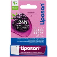 Liposan Blackberry Shine 4.8g - Περιποιητικό Βάλσαμο Χειλιών με Βούτυρο Καριτέ & Άρωμα Βατόμουρου για Φροντίδα & Ενυδάτωση Διαρκείας Χαρίζοντας στα Χείλη σας Διακριτική Μπορντό Λάμψη