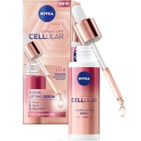 Nivea Cellular Expert Lift Serum 30ml - Προηγμένος Ορός Προσώπου, Λαιμού & Ντεκολτέ για Ορατή Σύσφιξη & Αντιγήρανση από τις Πρώτες Μέρες