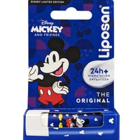 Liposan Original Disney Limited Edition Mickey & Friends Lip Balm 4.8g - Περιποιητικό Βάλσαμο Χειλιών 24ωρης Ενυδάτωσης & Θρέψης Κατάλληλο για Παιδιά από 3 Ετών