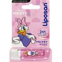 Liposan Velvet Rose Disney Limited Edition Mickey & Friends Lip Balm 4.8g - Περιποιητικό Βάλσαμο Χειλιών 24ωρης Ενυδάτωσης & Θρέψης Κατάλληλο για Παιδιά από 3 Ετών