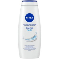 Nivea Creme Soft With Natural Almond Oil Shower Gel 650ml - Κρεμώδες Αφρόλουτρο με Βιταμίνες C, E & Φυσικά Έλαια με Απαλό Άρωμα