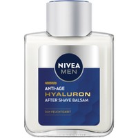 Nivea Men Anti-Age Hyaluron After Shave Balm 100ml - ​​​​​​​Ενυδατικό & Καταπραϋντικό Βάλσαμο για Μετά το Ξύρισμα Κατά των Ρυτίδων & Ερεθισμών με Υαλουρονικό